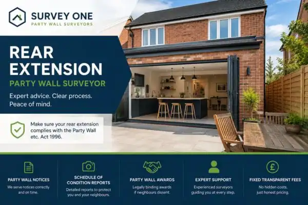 How we can create a party wall agreement for your rear extension Cardiff